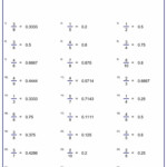 10 Converting Decimals To Fractions Worksheet Worksheets Decoomo