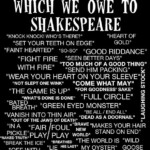 12 Common Phrases Which We Owe To Shakespeare Words Of Courage