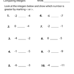 16 Best Images Of Adding Integers Worksheets 7th Grade With Answer Key