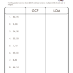 18 Factoring Using GCF Worksheet pdf Worksheeto