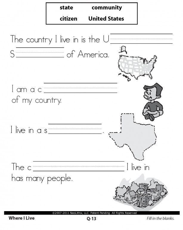 1st Grade Social Studies Worksheets Printable Worksheet Template 