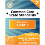 2 NBT 3 Second Grade Common Core Bundle Worksheets Activities