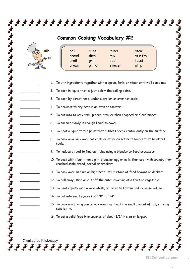 20 Home Economics Worksheets Worksheet From Home