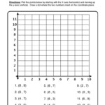 20 Ordered Pairs Worksheet 5th Grade Desalas Template