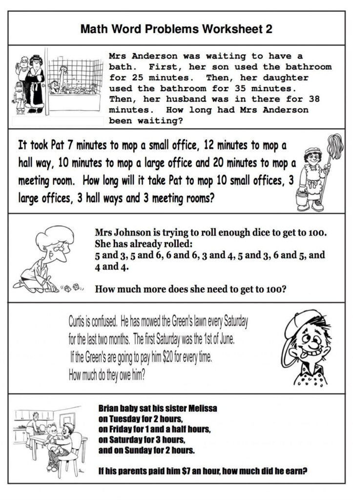 2nd Grade Math Word Problems Best Coloring Pages For Kids Math Word 