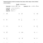 30 Classifying Rational Numbers Worksheet Education Template