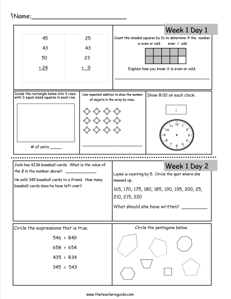 3rd Grade Morning Work Fall Themed By Teach By Alyssa Christine Tpt 