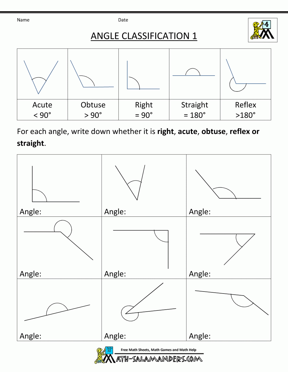 4th grade geometry angle classification 1 gif 1 000 1 294 Pixels 4th 