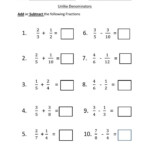 Adding And Subtracting Unlike Fractions Interactive And Downloadable