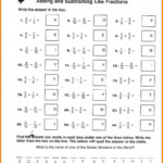 Algebra Worksheets 7Th Grade Math Worksheets Pdf 7th Grade Math