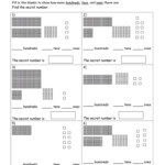 Base 10 Blocks Place Value Worksheet Have Fun Teaching