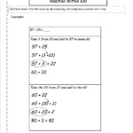 Ccss 2Nbt5 Worksheets Two Digit Addition And Subtraction Db excel