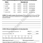 Common Core Measurement Worksheets Measure Estimate Lengths 2nd