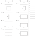 Common Core Worksheets Area And Perimeter Common Core Worksheets