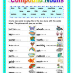 Ejercicio De Grammar Compund Nouns