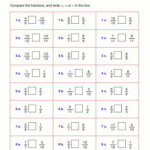 Equivalent Fractions Worksheet 4th Grade Pdf Printable 4th Grade