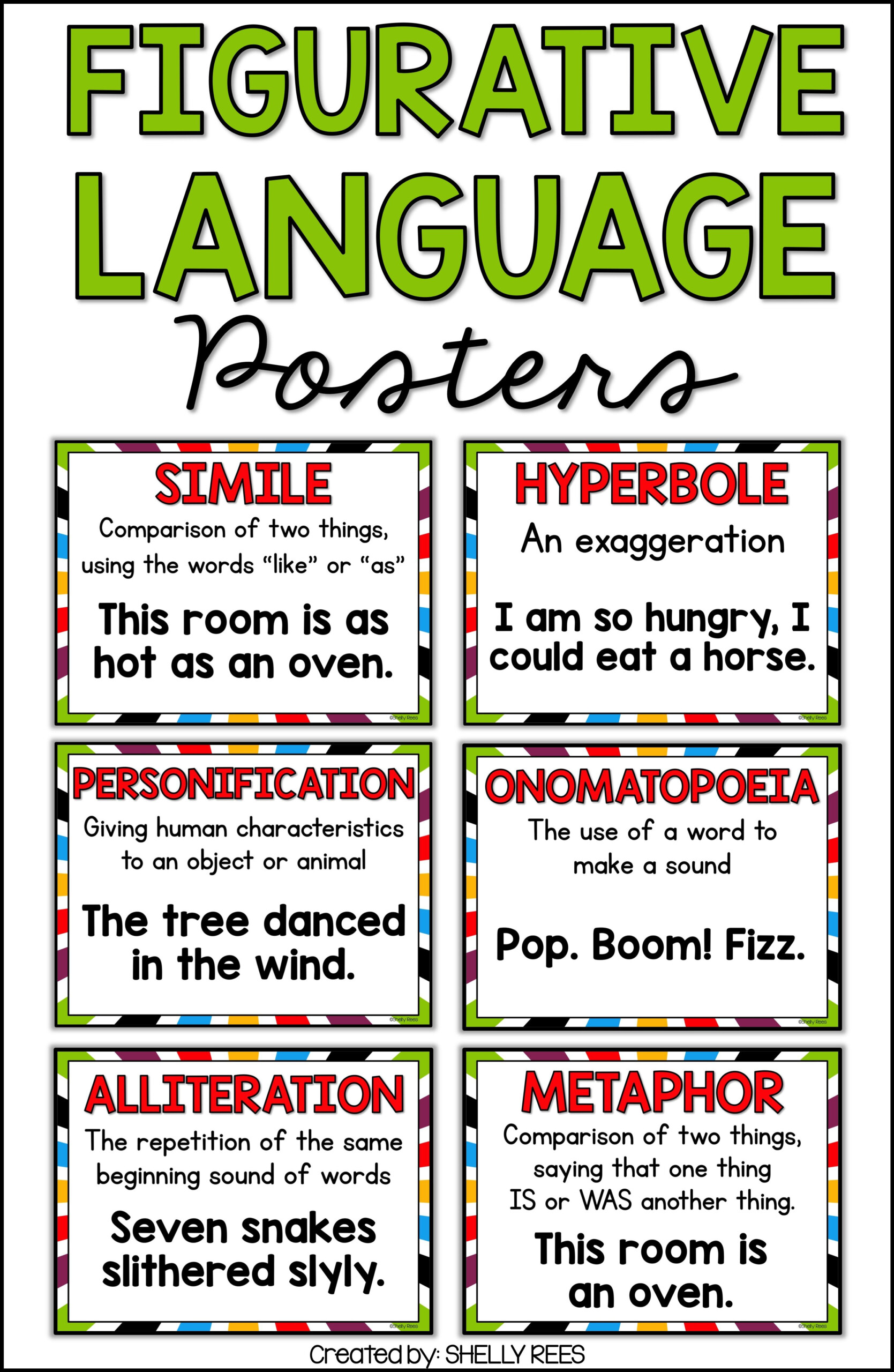 Examples Of Figurative Language For 3rd Grade IMAGECROT