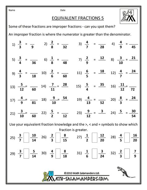 Finding Common Denominators Worksheets Google Search Fractions 