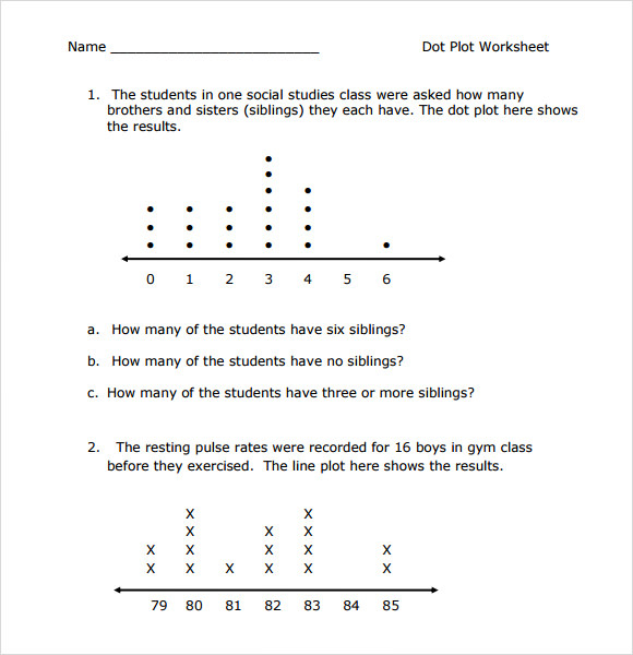 FREE 11 Sample Dot Plot Examples In MS Word PDF