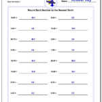 Free Printable 4Th Grade Rounding Worksheets Free Printable A To Z