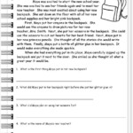 Free Reading Comprehension Worksheets 3rd Grade Googl 2nd Grade