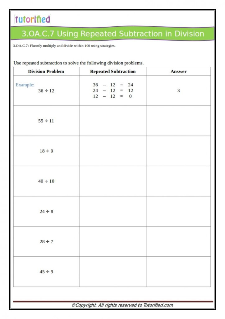 Grade 3 Multiplication Worksheets Multiplying Whole Tens K5 Learning 