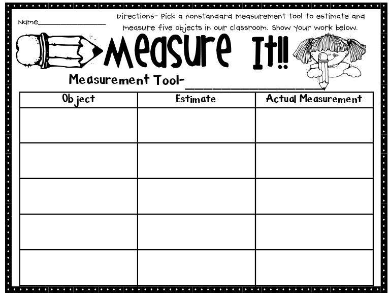 Math Worksheet Converting Units Measurement Kids Worksheets