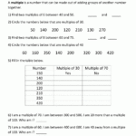 Maths Worksheets For Grade 5 Factors And Multiples Times Tables