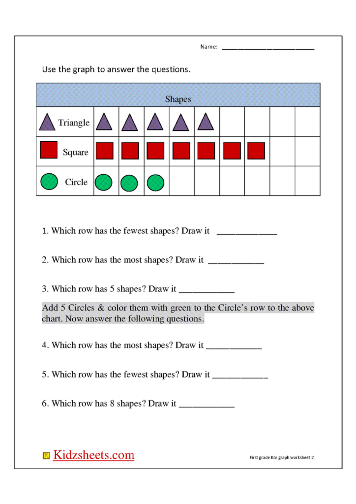 NEW 396 FIRST GRADE GRAPHING WORKSHEETS Firstgrade Worksheet