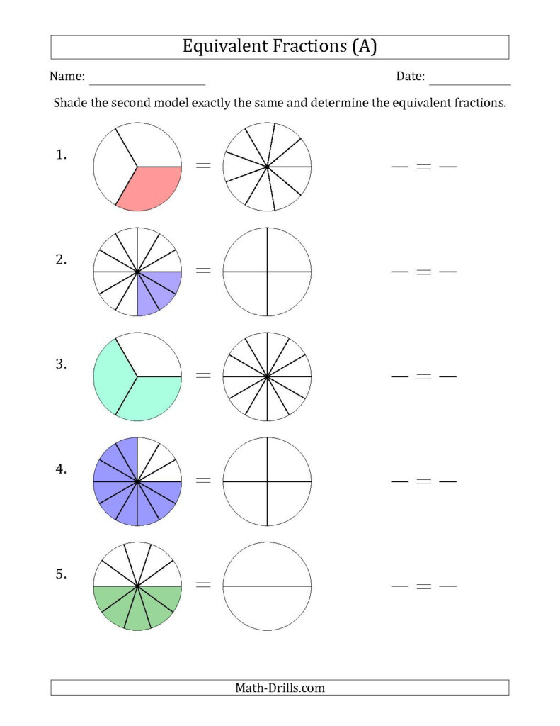 Online Library Equivalent Fractions Worksheet 3rd Grade PDF Vcon 