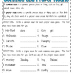 Proper Or Common Nouns Worksheet Proper And Common Nouns 2 Worksheet