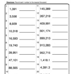 Rounding To Thousands Worksheet By Teach Simple