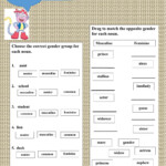 The Gender Of Nouns Worksheet Free Download Gmbar co