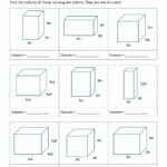 Volume Of 3d Shapes Interactive Worksheet Volume Mixed Shapes