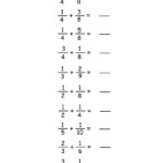 10 Least Common Denominator Worksheet