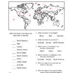 10 Printable Map Worksheets Worksheeto