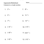 16 Exponent Rules Worksheet Worksheeto