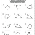 2022 Download Types Of Triangles Worksheet WRKSHTS