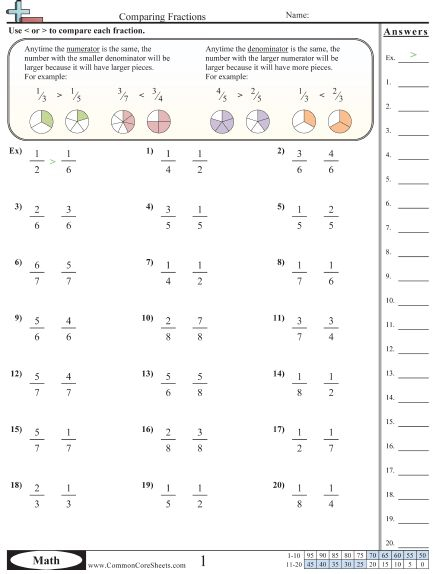 2nd Grade Fractions Worksheet Worksheet For Education 2nd Grade Math 