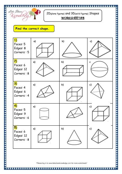 3D Shapes Word Mat Poster PrimaryLearning Salvabrani