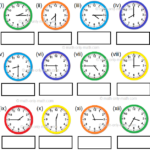 3rd Grade Worksheet On Time Conversion Of Time Telling Time Ans