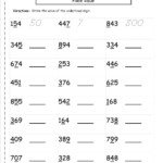 4 Free Math Worksheets Third Grade 3 Fractions And Decimals Comparing