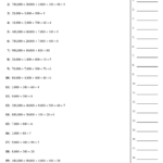 4 nbt 2 Worksheets