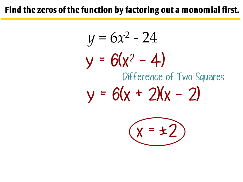 5 5 Factoring Out Monomials Ms Zeilstra s Math Classes