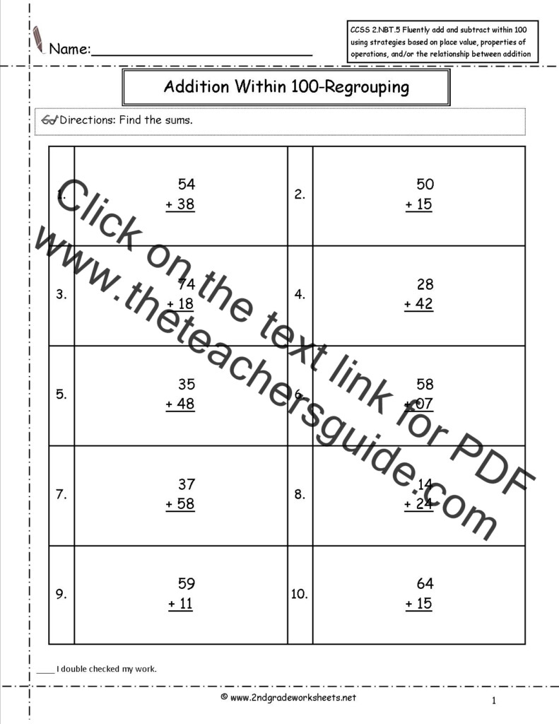  5 Nbt A 2 Worksheets Free Download Goodimg co