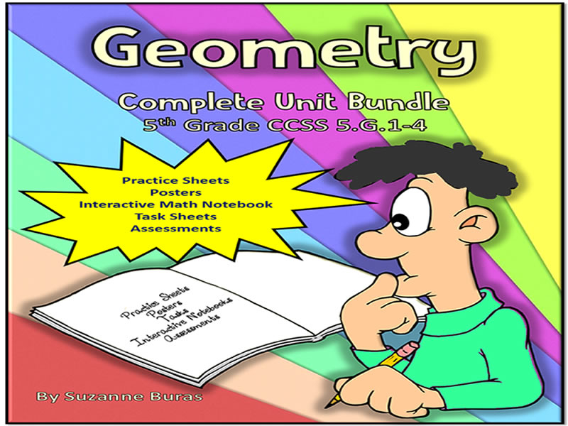 5th Grade Geometry Common Core BUNDLE Teaching Resources