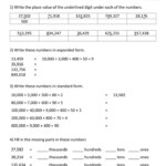 5th Grade Place Value Worksheets 5th Grade Place Value Practice