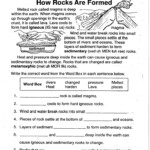 6Th Grade Earth Science Worksheets