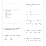 6th Grade Math Review Worksheets