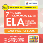 7th Grade Common Core ELA English Language Arts Daily Practice